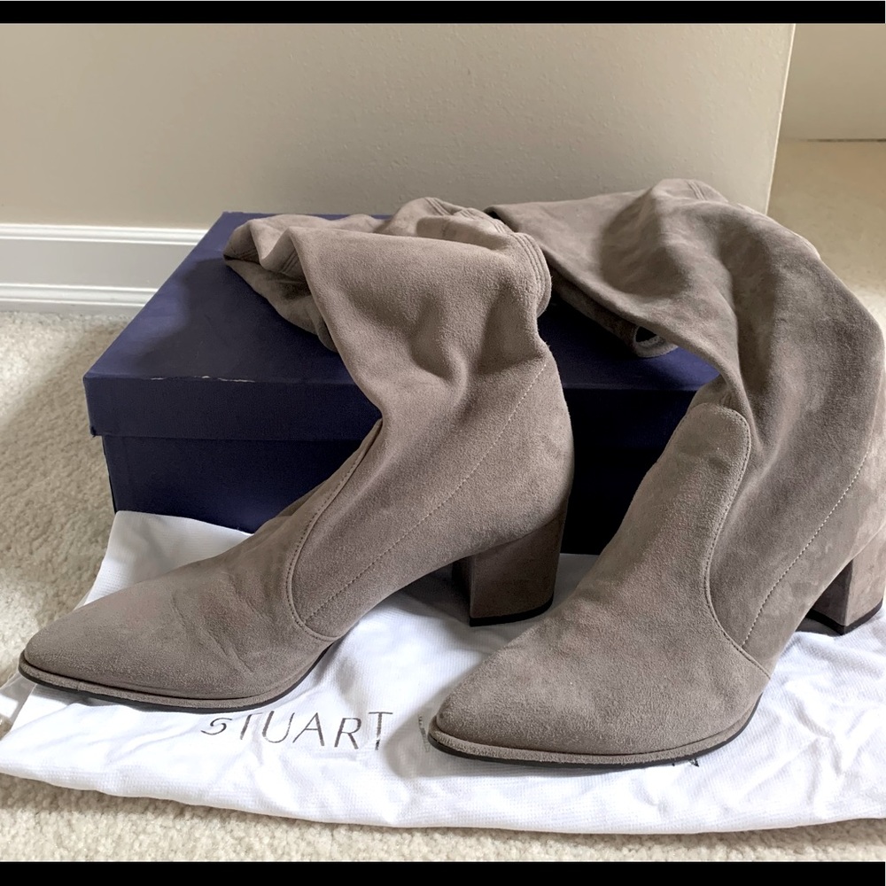 Stuart Weitzman  thighland over the knee boots!almost new !Box & Dust bag !